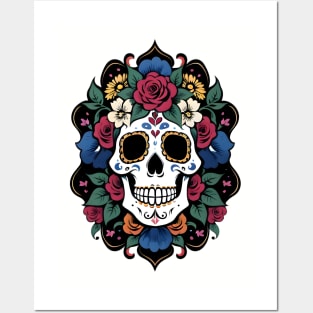 Day of the Dead Skull 04 Posters and Art